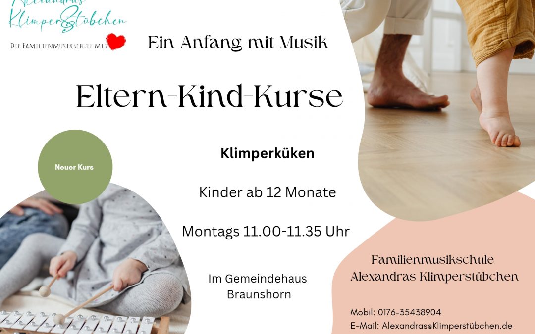 Neuer Eltern-Kind Kurs nach den Sommerferien